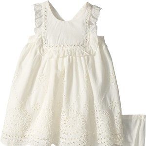 Stella McCartney Baby Henley Sleeveless Eyelet Dress 18 Months